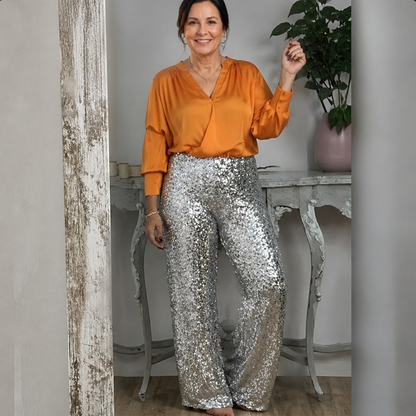 Sequin Party Pants - 5