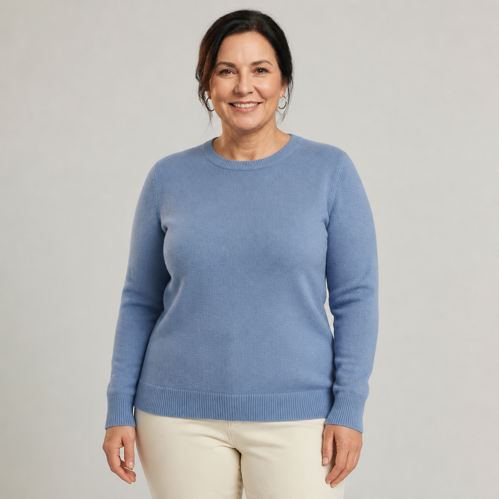 Crewneck Cashmere Sweater - 6