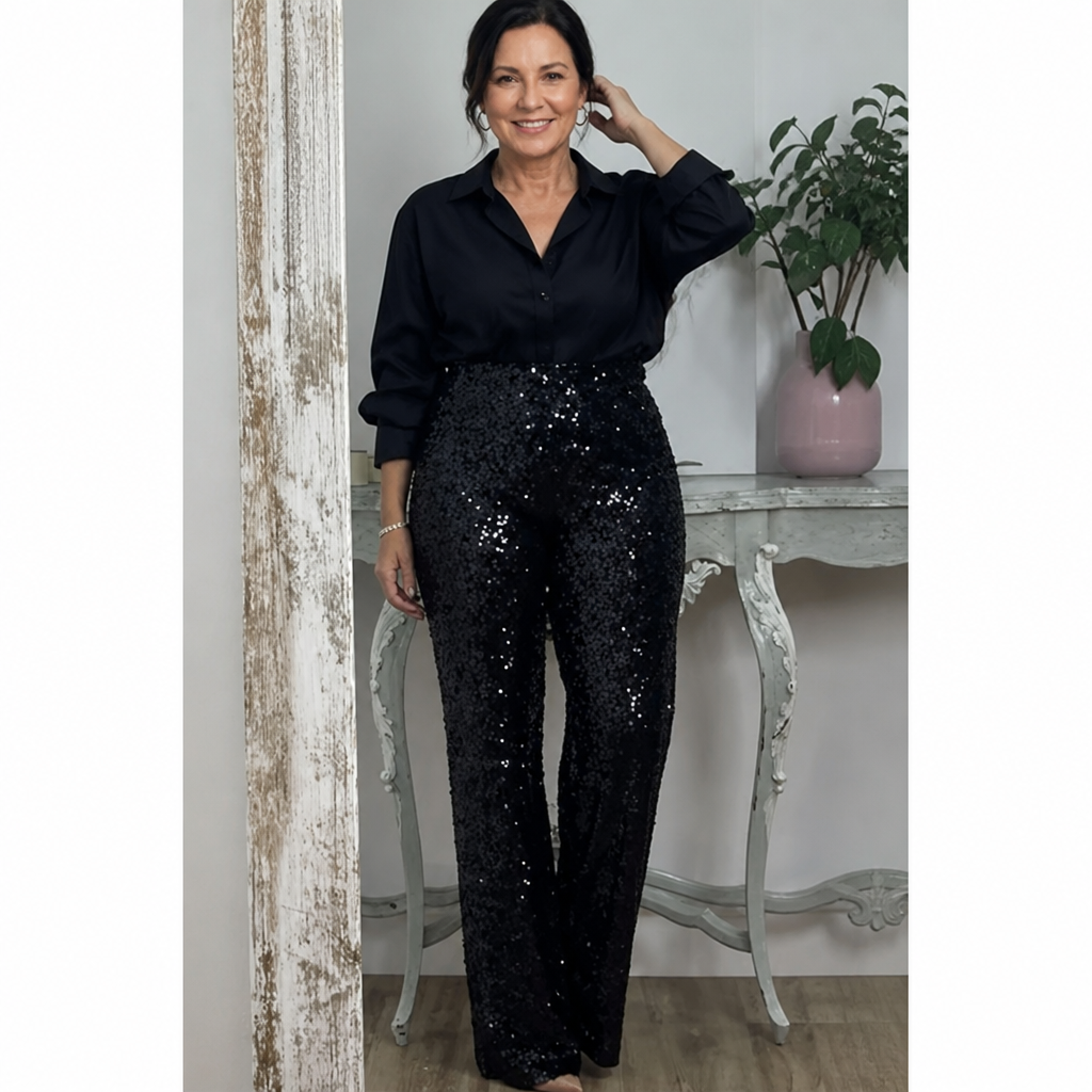 Sequin Party Pants - 7