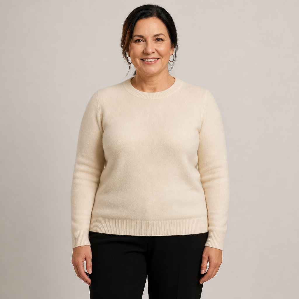 Crewneck Cashmere Sweater - 8
