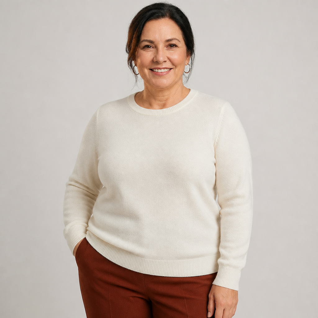 Crewneck Cashmere Sweater - 10