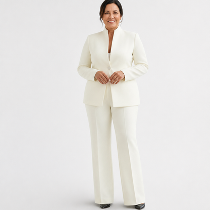Elegant Pant Suit Set - 1
