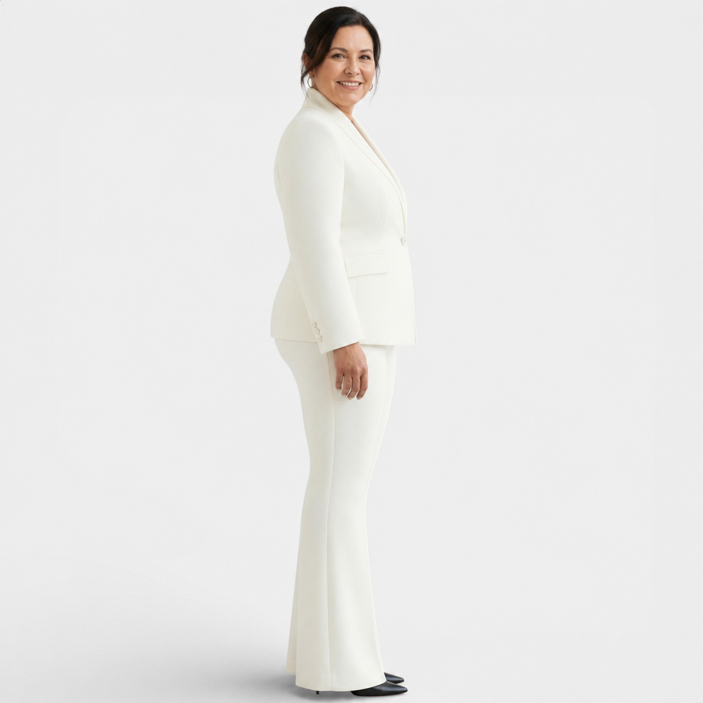 Elegant Pant Suit Set - 2