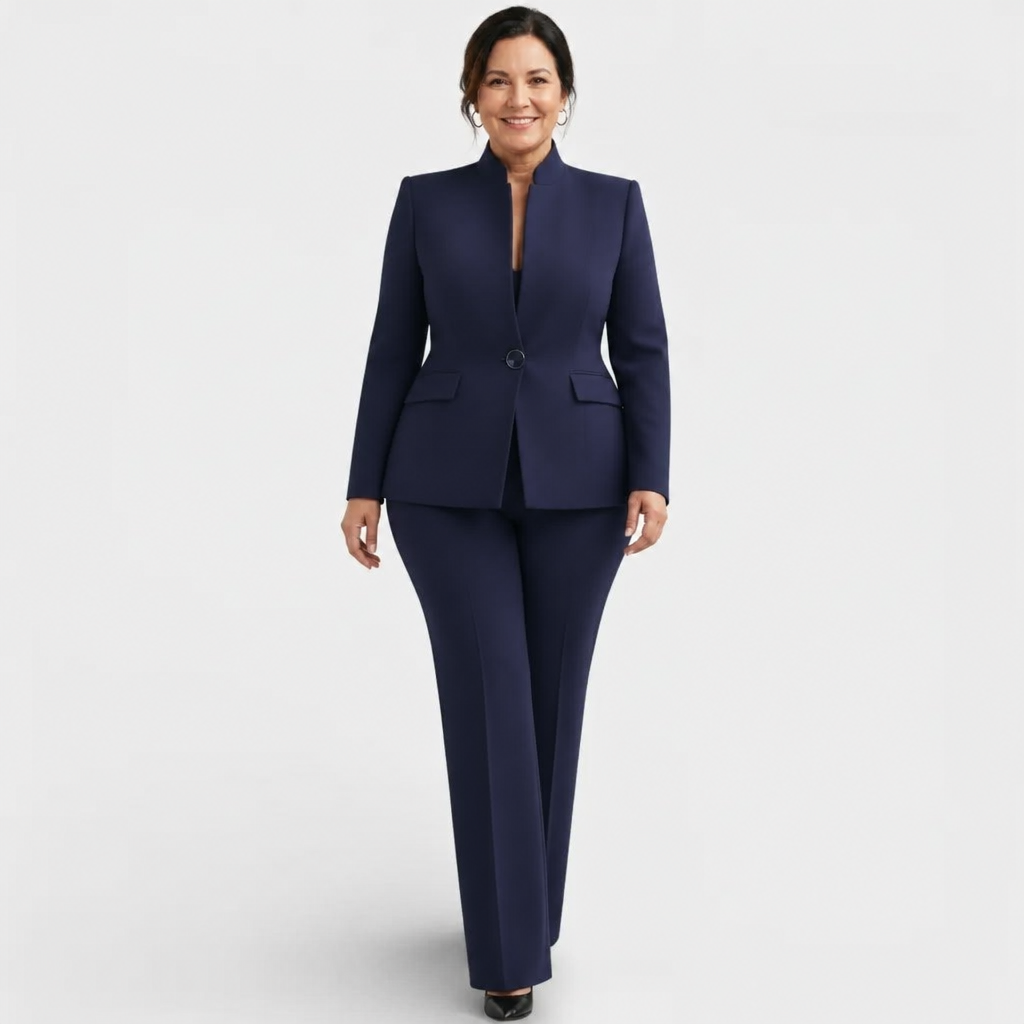 Elegant Pant Suit Set - 5