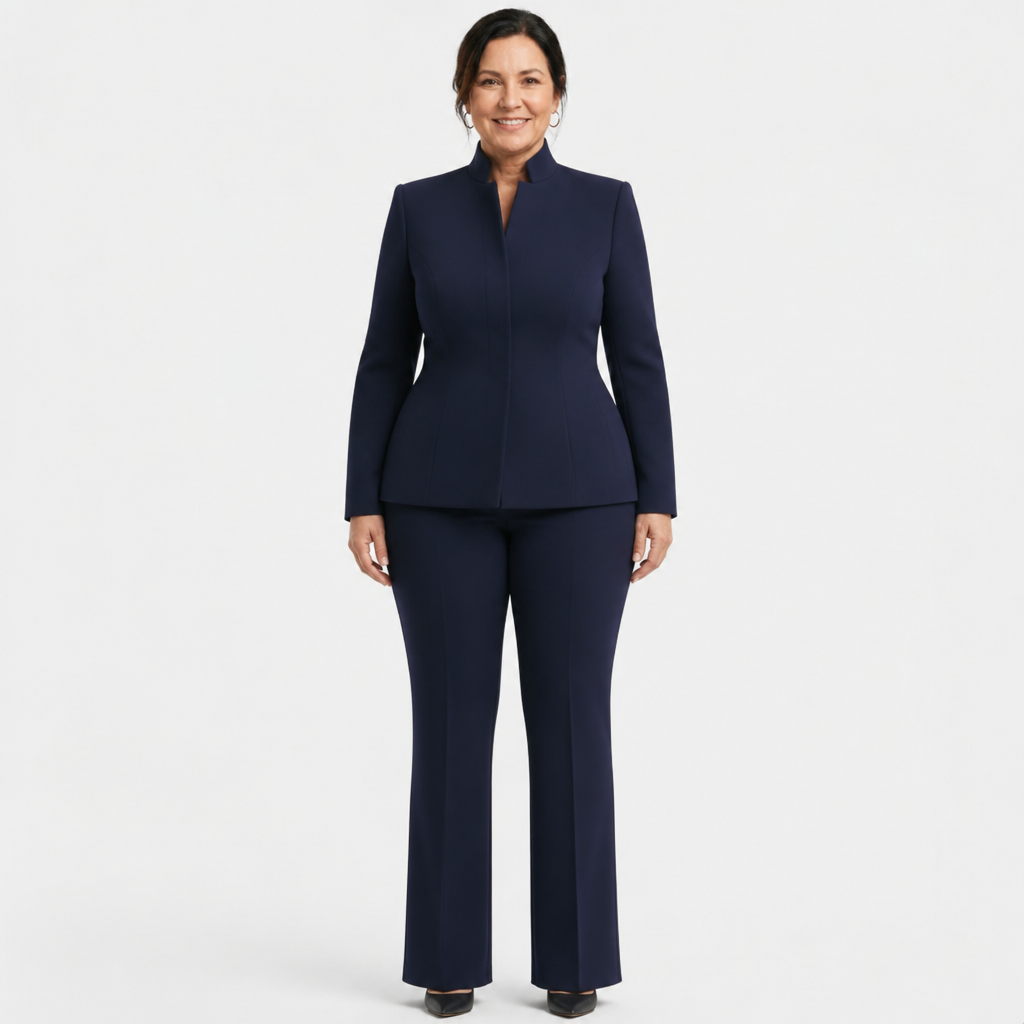 Elegant Pant Suit Set - 7