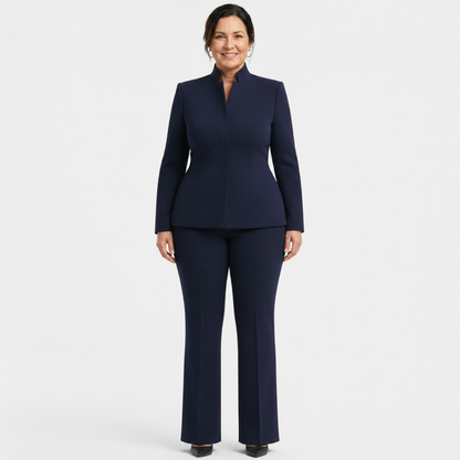 Elegant Pant Suit Set - 7