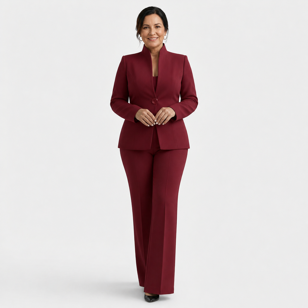 Elegant Pant Suit Set - 10