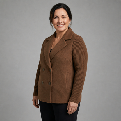 Wool Blend Blazer - 3