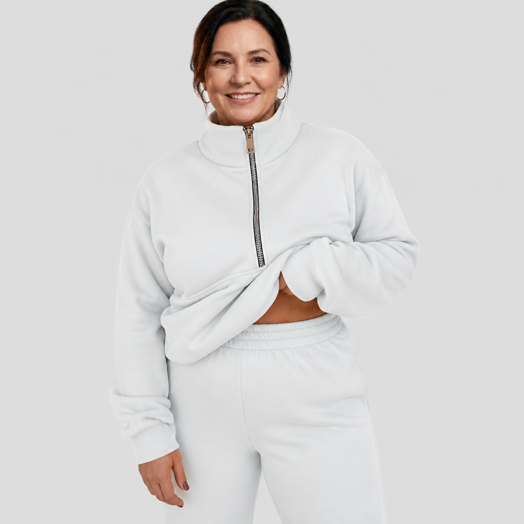 Half-Zip Lounge Set - 4