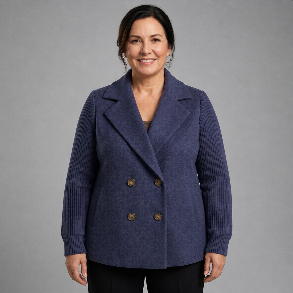 Wool Blend Blazer - 8