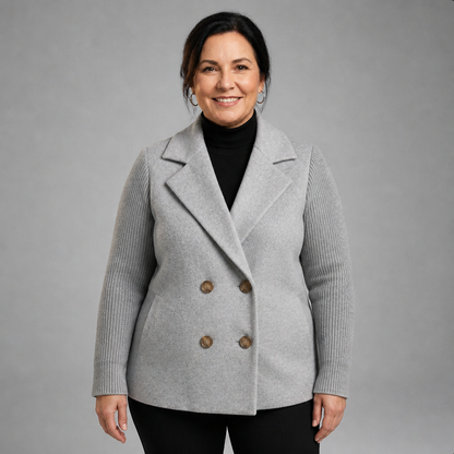 Wool Blend Blazer - 10