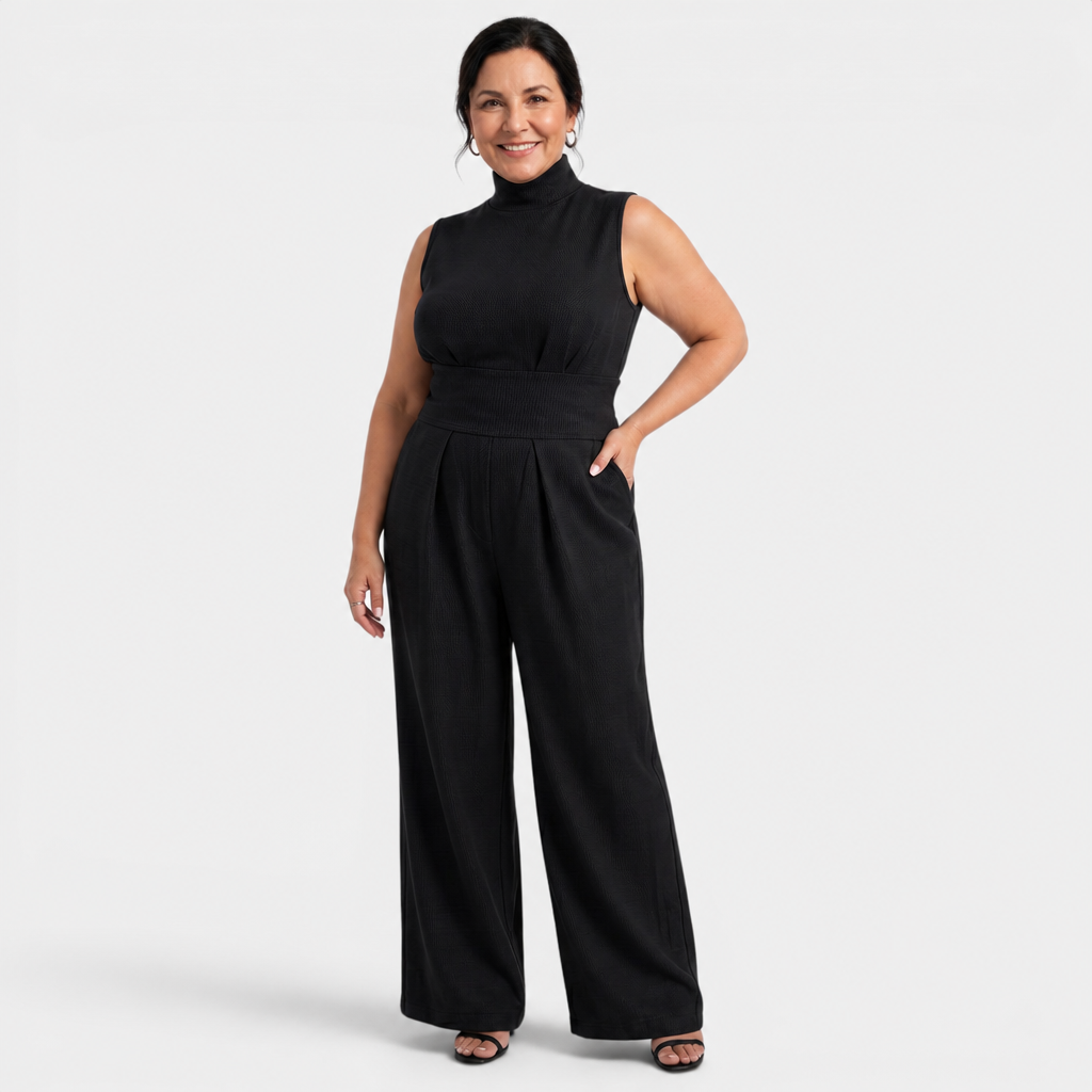 Sleeveless Cotton Linen Set - 5