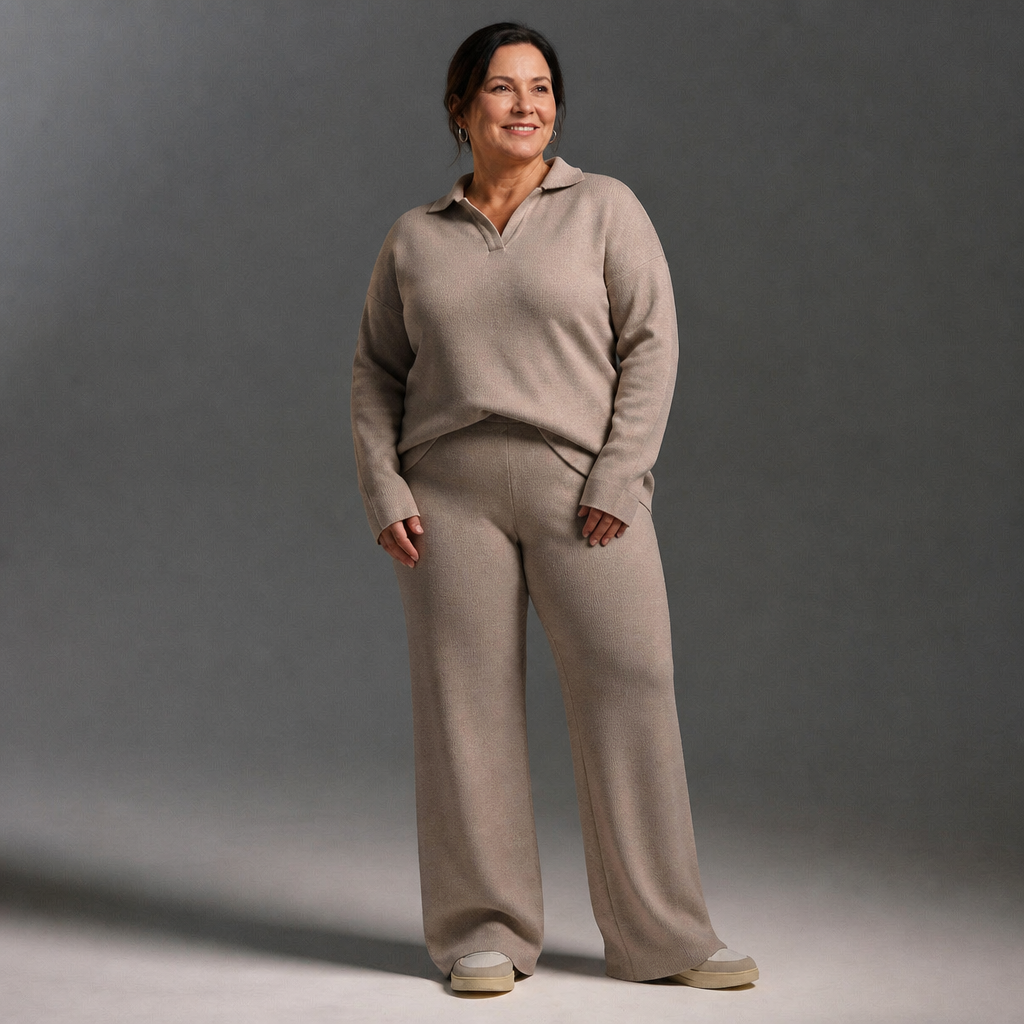 Wide-Leg Tracksuit Set - 2