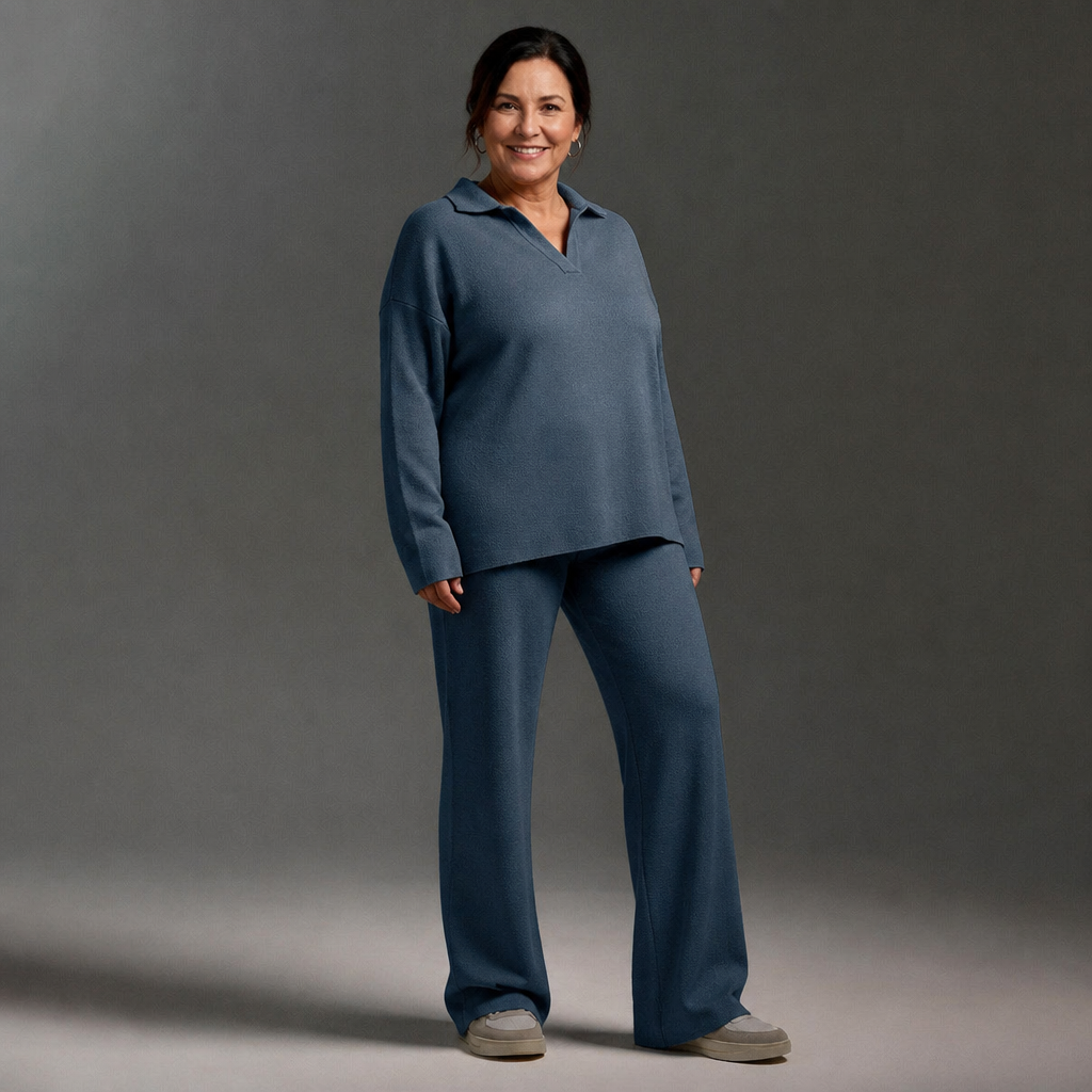 Wide-Leg Tracksuit Set - 3