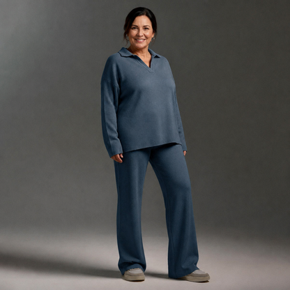 Wide-Leg Tracksuit Set - 3