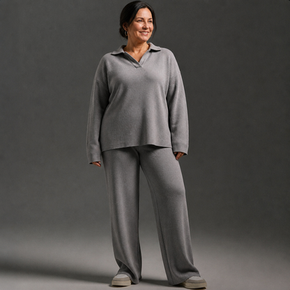 Wide-Leg Tracksuit Set - 8