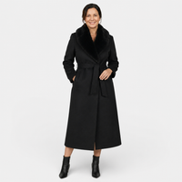 The Luxe Fur-Collar Belted Coat