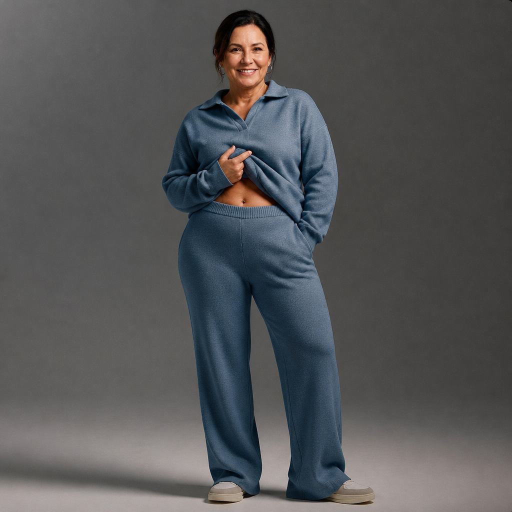 Wide-Leg Tracksuit Set - 10