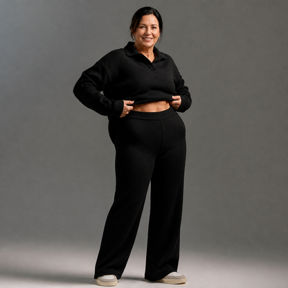 Wide-Leg Tracksuit Set - 11
