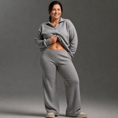 Wide-Leg Tracksuit Set - 12