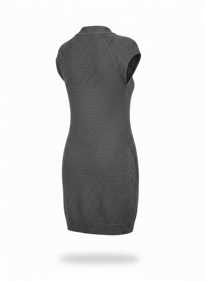 Short Dress with a Bodycon Cut